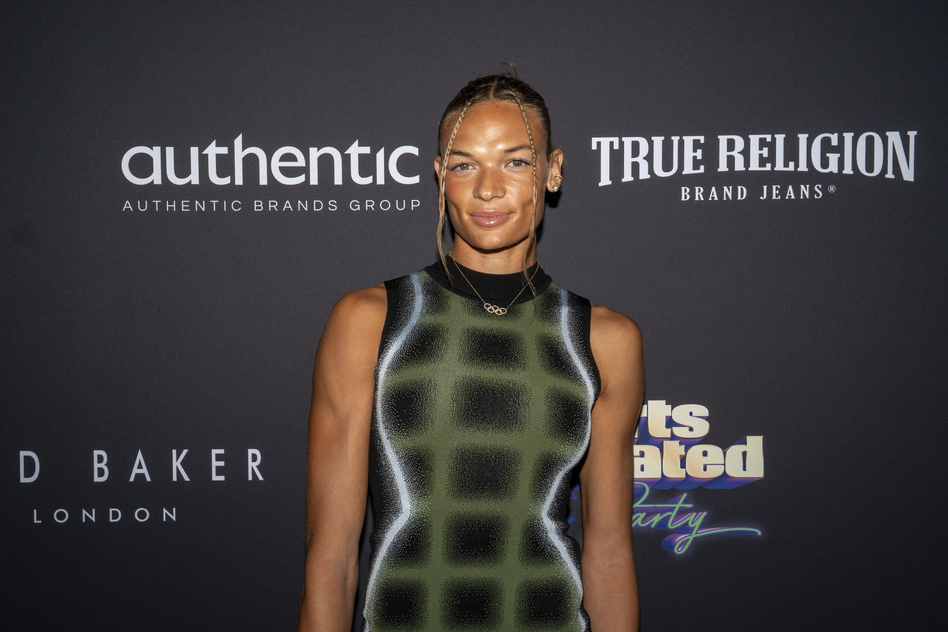 Anna Hall arrives at the Sports Illustrated's SI The Party in New Orleans, Louisiana. (Photo by Getty Images)
